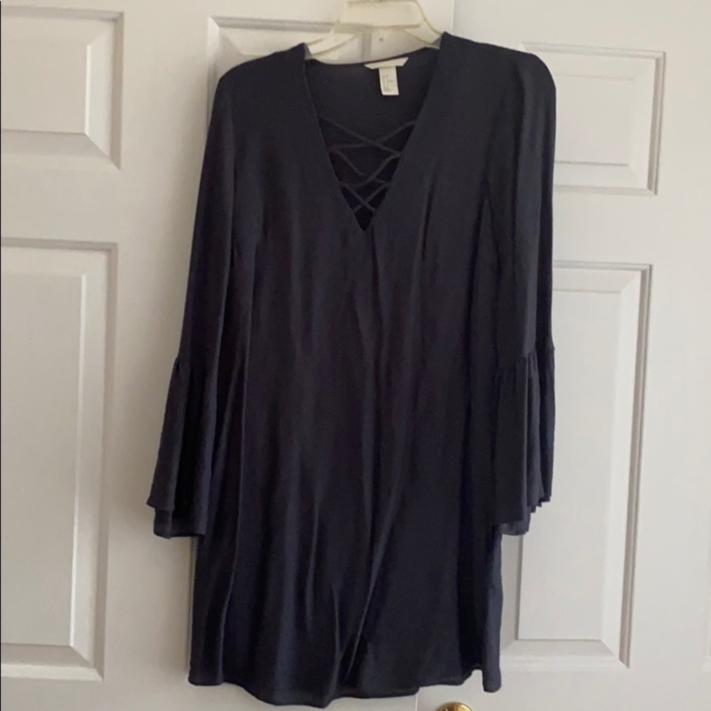 Cute Charcoal Grey Dress